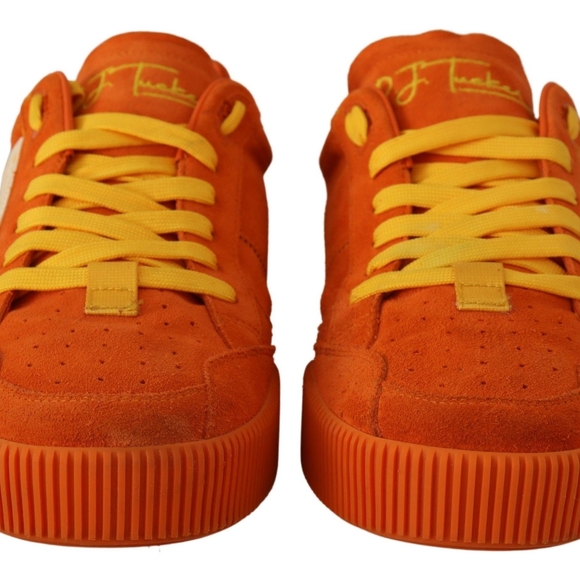 DOLCE & GABBANAOrange Leather P.J. Tucker Sneakers Sneakers - Picture 10 of 10